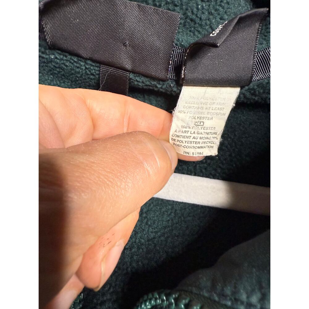 Vintage 90s Patagonia Synchilla Pile Fleece Jacket Men's Large Made in USA Green - Picture 6 of 8